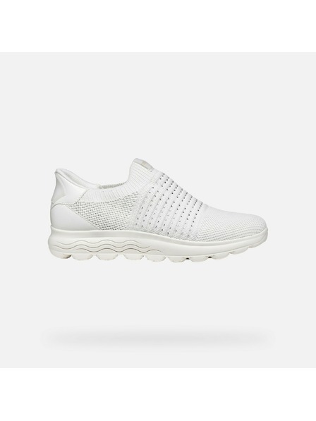 Geox Adidași Geox Spherica Plus albi pentru femei