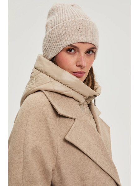 Moodo Căciulă tricotată nisipie Moodo