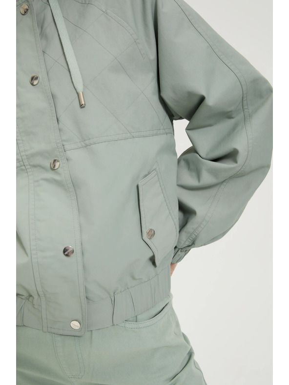 Moodo Jachetă scurtă olive Moodo