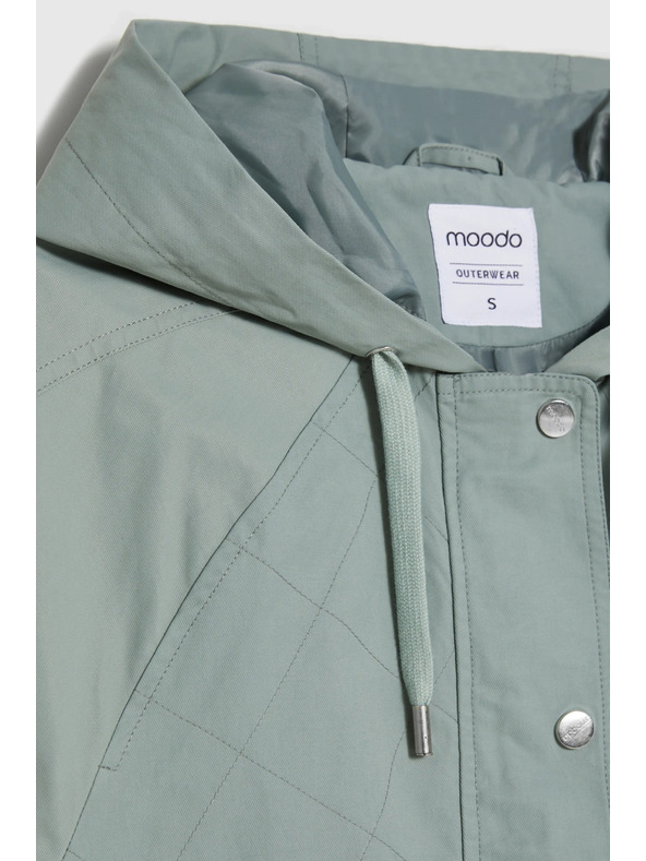 Moodo Jachetă scurtă olive Moodo