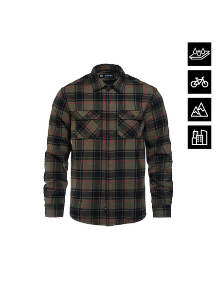 Horsefeathers Cămașă tehnică impermeabilă Dough - tarmac