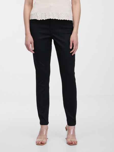 Orsay Pantaloni negri skinny fit ORSAY