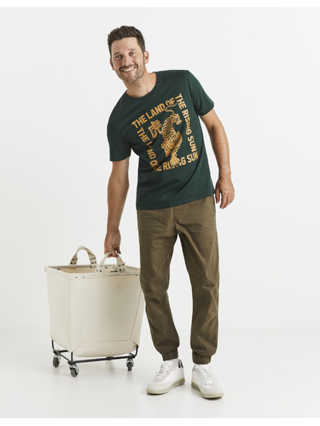 Celio Pantaloni kaki pentru bărbați Celio