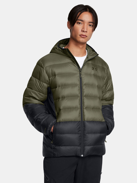 Under Armour Geacă Under Armour LEGEND DOWN HOODED JACKET-GRN pentru bărbați