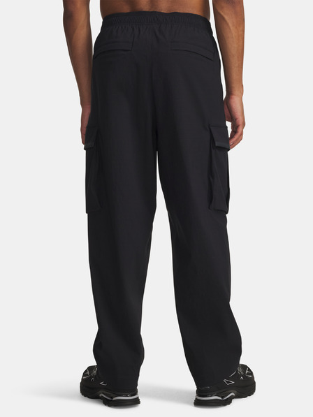 Under Armour Pantaloni sport pentru bărbați Under Armour UA UNSTPBLE TXTR WOVEN CARGO-BLK