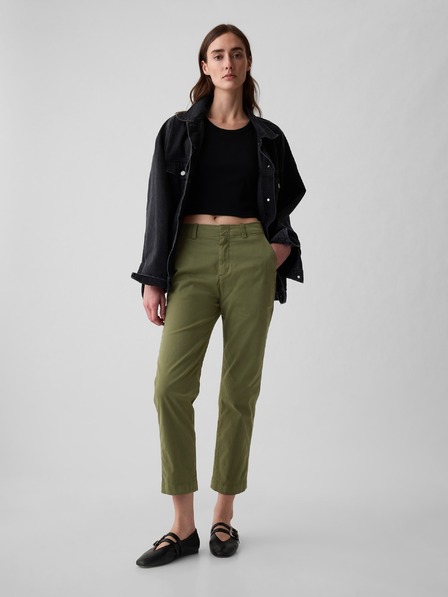 GAP Pantaloni khaki Mid Rise downtown GAP