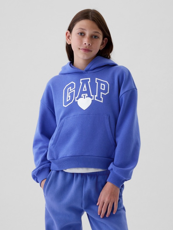 GAP Copii bluză VintageSoft Logo GAP