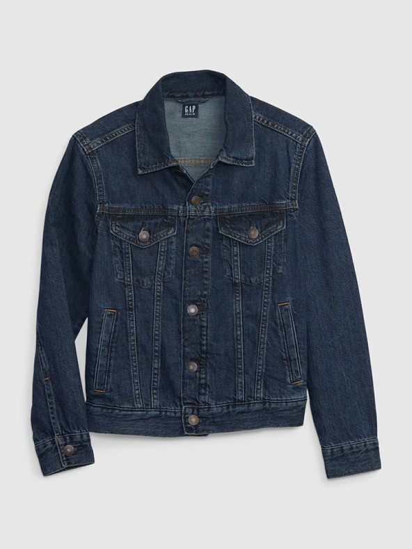 GAP Geacă din denim pentru copii GAP
