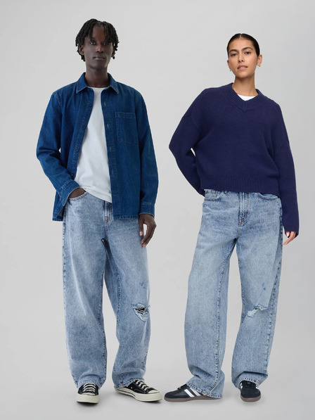 GAP Jeanși Baggy Wide Unisex GAP