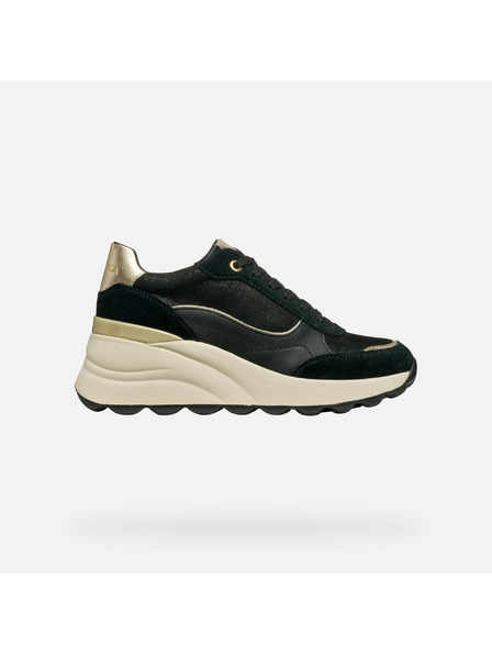 Geox Pantofi sport negri pentru femei Geox Spherica EC13