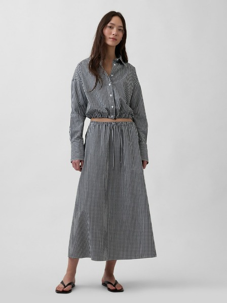 GAP Fustă maxi din poplin GAP