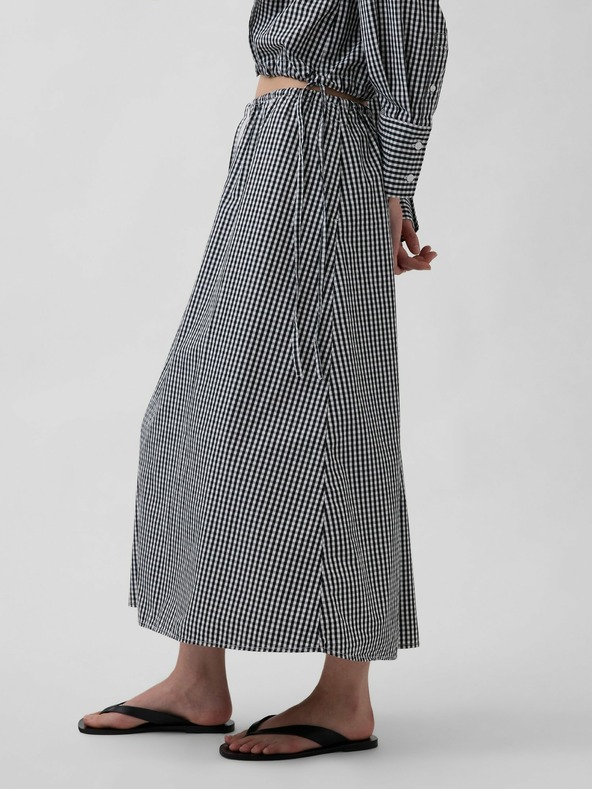 GAP Fustă maxi din poplin GAP