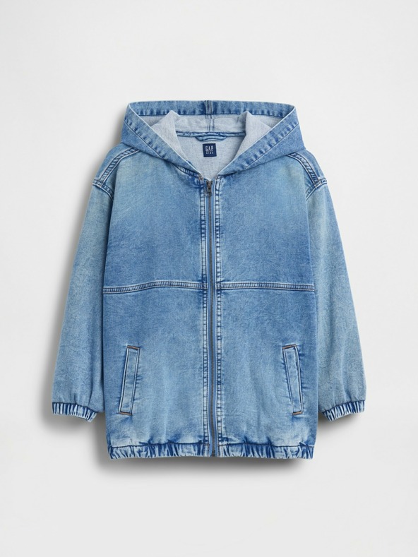 GAP Geacă din denim pentru copii GAP