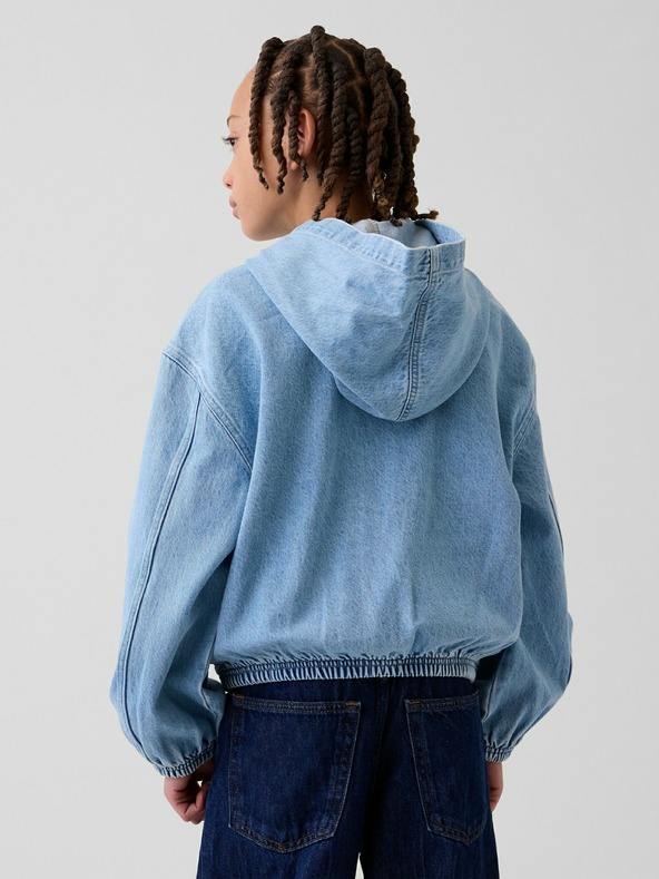 GAP Geacă din denim pentru copii GAP