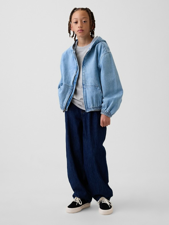 GAP Geacă din denim pentru copii GAP