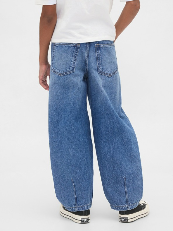 GAP Blugi Easy Pull-On Baggy Taper pentru copii GAP