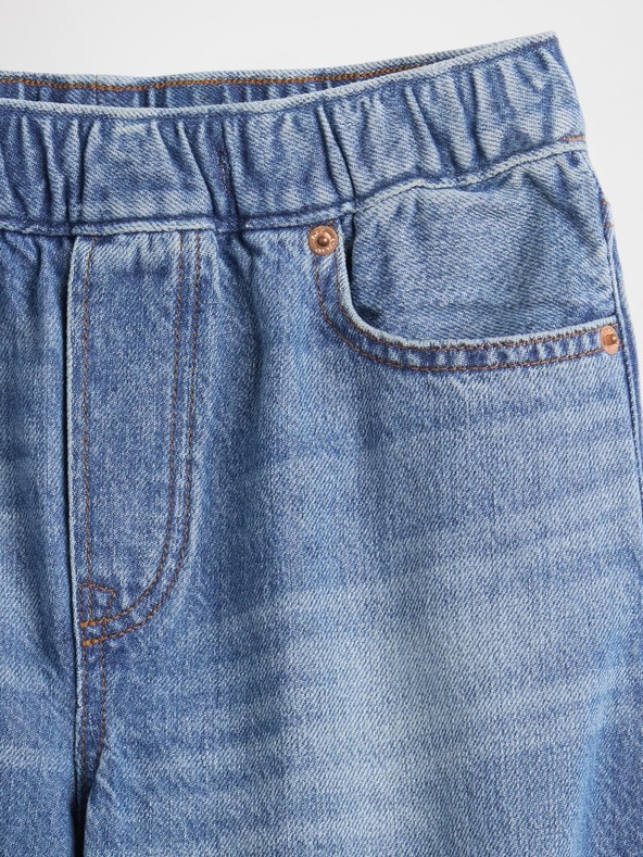 GAP Blugi Easy Pull-On Baggy Taper pentru copii GAP