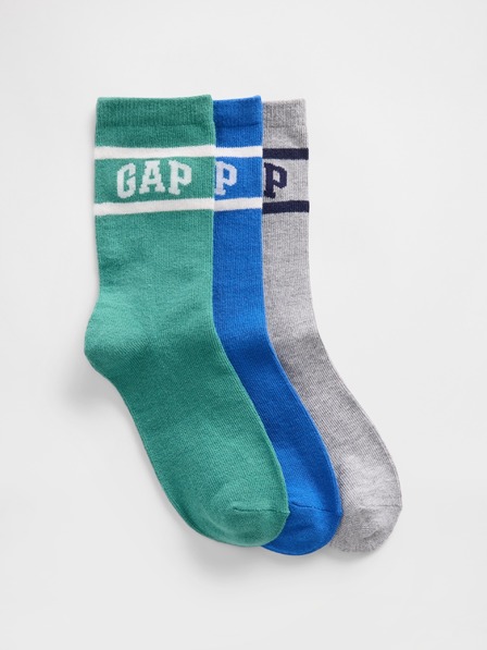 GAP Șosete pentru copii cu logo 3 perechi GAP