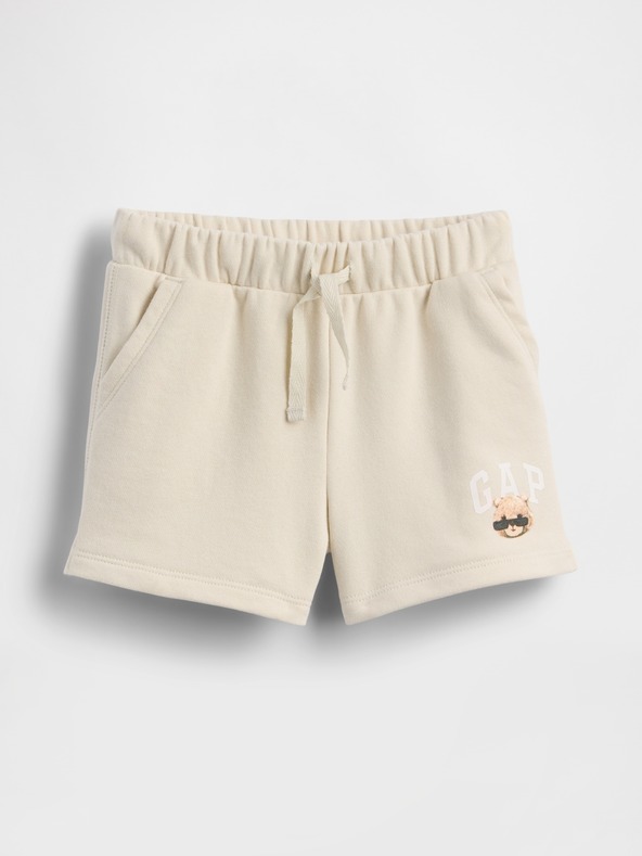 GAP Baby pantaloni scurți cu logo GAP