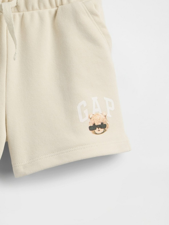GAP Baby pantaloni scurți cu logo GAP