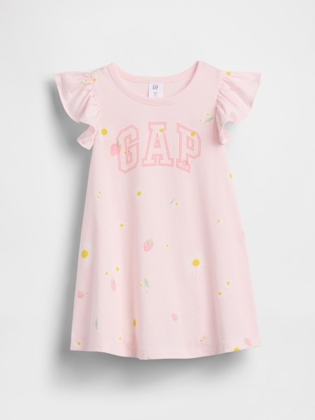 GAP Rochie pentru copii cu logo GAP