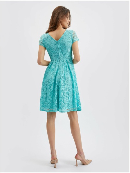 Orsay Rochie din dantelă turcoaz pentru femei ORSAY