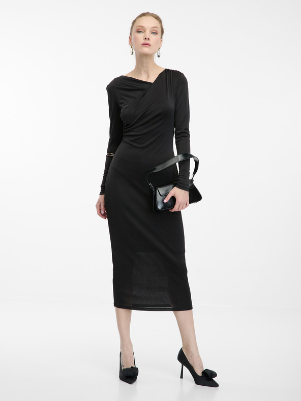 Orsay Rochie midi dama neagra ORSAY