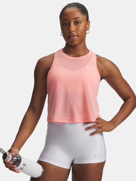 Under Armour Top fără mâneci pentru femei Under Armour Tech Sport Mesh Crop Tank