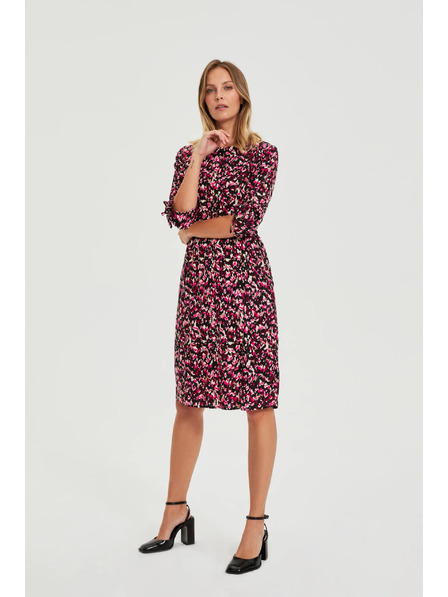 Moodo Fustă cu model violet Moodo