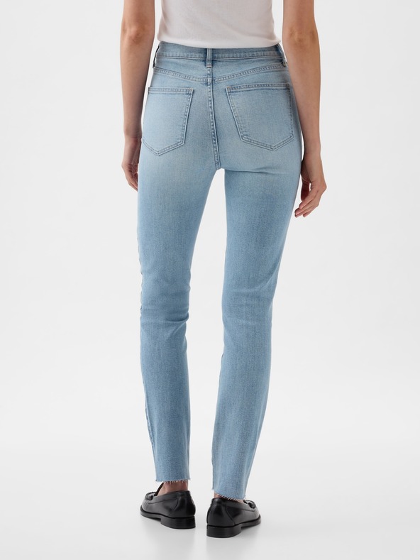GAP Blugi high rise Patchwork Vintage Slim GAP