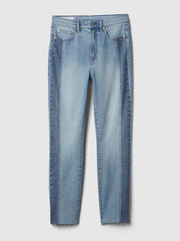 GAP Blugi high rise Patchwork Vintage Slim GAP