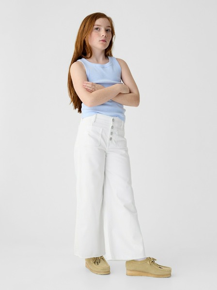 GAP Copii jeanși High Stride Wide-Leg GAP