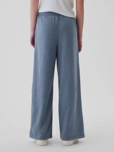 GAP Copii pantaloni de trening Wide-Leg VintageSoft GAP