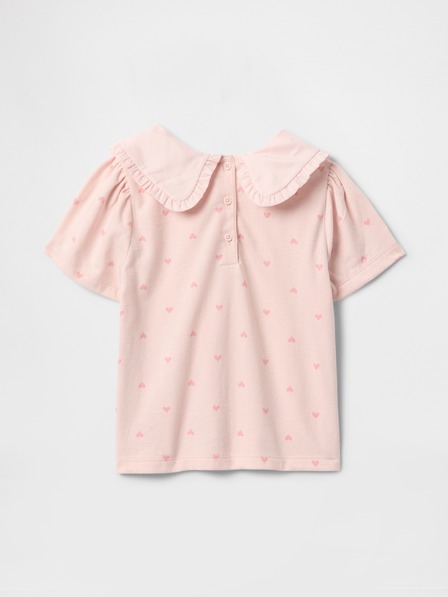 GAP Baby top cu guler GAP