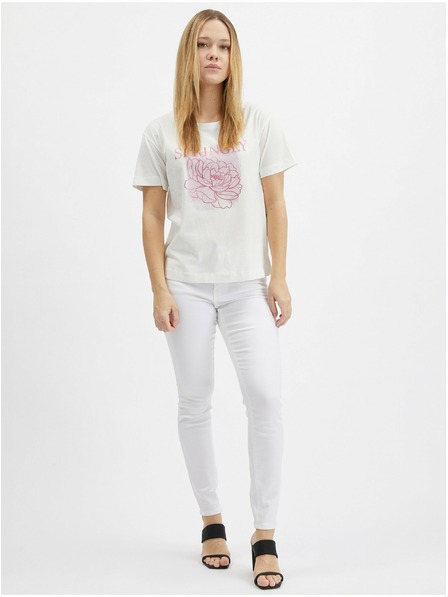 Orsay Tricou de damă crem ORSAY