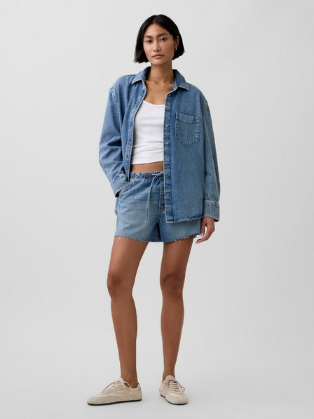 GAP Cămașă oversize din denim UltraSoft GAP