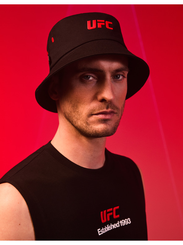 Celio Pălărie neagră din bumbac pentru bărbați Celio UFC