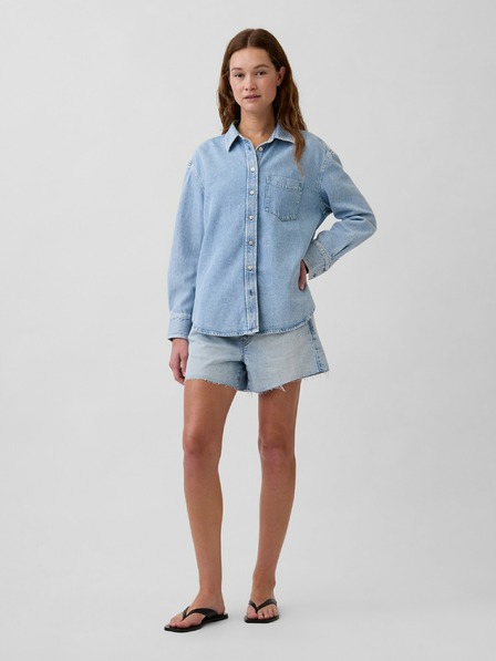 GAP Cămașă oversize din denim UltraSoft GAP