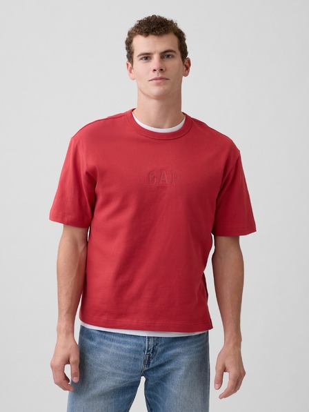 GAP Tricou crop cu logo 1969 Heavyweight GAP