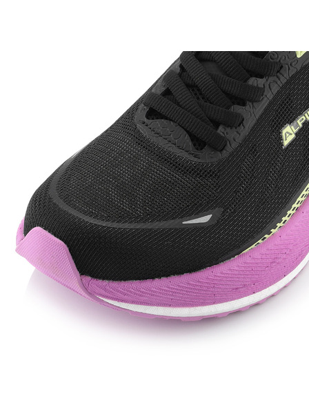 ALPINE PRO Încălțăminte de alergare pentru femei cu talpă carbon plate ALPINE PRO HARRA negru