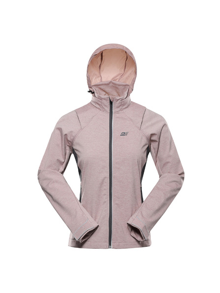 ALPINE PRO Vestă-jachetă softshell pentru femei cu membrană 2în1 ALPINE PRO SPERTA 2 pale mauve