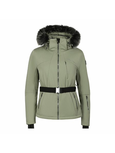 ALPINE PRO Jachetă softshell de schi pentru femei cu membrană ALPINE PRO DOWELA 2 oil green