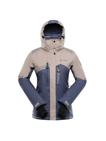 ALPINE PRO Jachetă de schi pentru femei cu membrană ptx snow ALPINE PRO DEARA 2 simply taupe