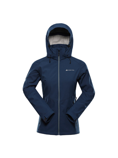 ALPINE PRO Jachetă softshell pentru femei cu membrană ALPINE PRO HOORA 2 albastru petrol