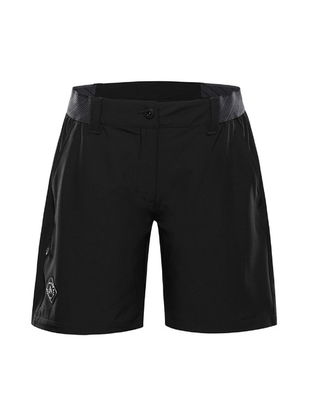 ALPINE PRO Pantaloni scurți damă uscare rapidă ALPINE PRO ZAMBA 4 black