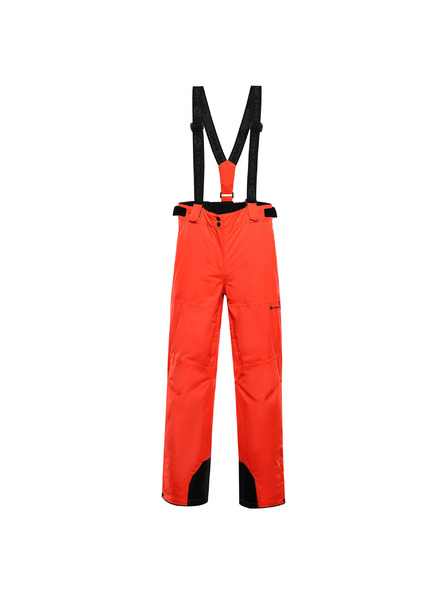 ALPINE PRO Pantaloni de schi de damă cu membrană ptx snow ALPINE PRO EDESA 2 neon red