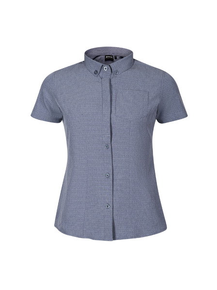 ALPINE PRO Cămașă cu uscare rapidă pentru femei ALPINE PRO WERANA dk.metal blue