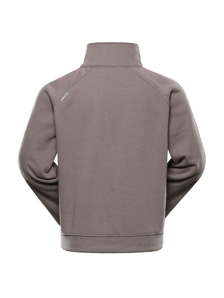 ALPINE PRO Bluză din bumbac pentru femei ALPINE PRO NEGGA driftwood