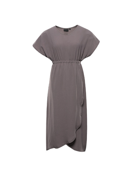 ALPINE PRO Rochie de vară pentru femei ALPINE PRO URAMA driftwood