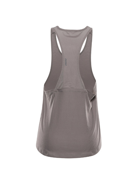 ALPINE PRO Maiou funcțional pentru femei ALPINE PRO NIRA 2 driftwood